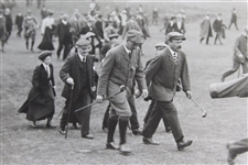 Vintage Vardon & Massey Walking to 5th Green Original Photo - Victor Forbin Collection