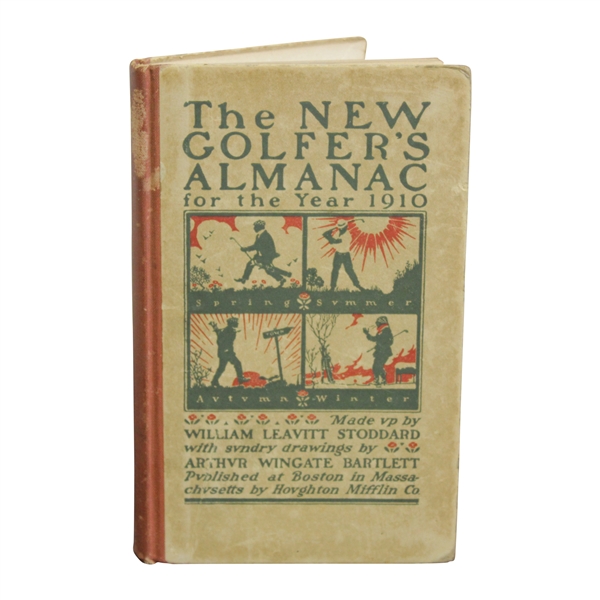 1909 The New Golfers Alamanac for the Year 1910 by William Leavitt Stoddard