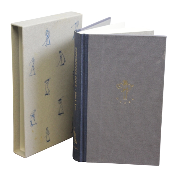 Concerning Golf 1987 USGA Reprint Book by John Low in Slipcase