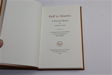 Golf in America' 1986 USGA Reprint Book by James Lee in Slipcase