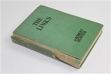 1926 'The Links' Book by Robert Hunter - Spine Damage with Paper Loss