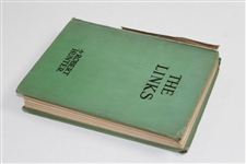 1926 'The Links' Book by Robert Hunter - Spine Damage with Paper Loss