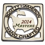 2014 Masters Tournament Ltd Ed Scotty Cameron Square Ball Marker in Original Box