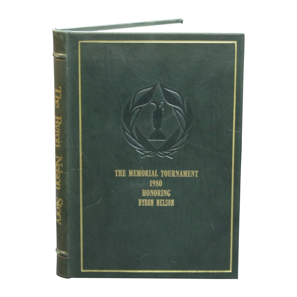 1980 The Memorial Tournament Ltd Ed Book Honoring & Dedicated to Byron Nelson #95/300