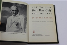 1983 The Memorial Tournament Ltd Ed Book Honoring & Dedicated to Tommy Armour #166/280