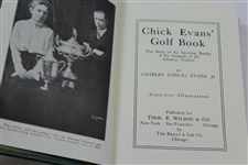 1985 The Memorial Tournament Ltd Ed Book Honoring & Dedicated to Chick Evans #339/425