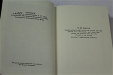 1985 The Memorial Tournament Ltd Ed Book Honoring & Dedicated to Chick Evans #339/425