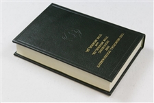 1987 The Memorial Tournament Ltd Ed Book Honoring & Dedicated to Tom Morris, Sr. & Tom Morris, Jr. #170/390