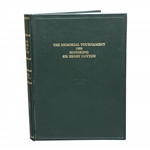 1989 The Memorial Tournament Ltd Ed Book Honoring & Dedicated to Sir Henry Cotton # out of 200