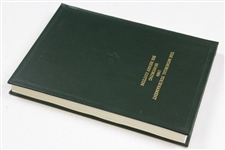 1989 The Memorial Tournament Ltd Ed Book Honoring & Dedicated to Sir Henry Cotton # out of 200
