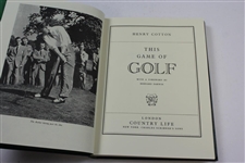 1989 The Memorial Tournament Ltd Ed Book Honoring & Dedicated to Sir Henry Cotton # out of 200