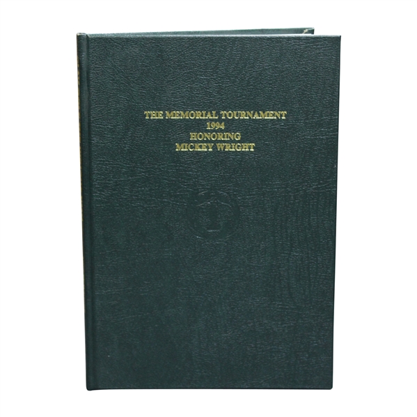1994 The Memorial Tournament Ltd Ed Book Honoring & Dedicated to Mickey Wright #42/200