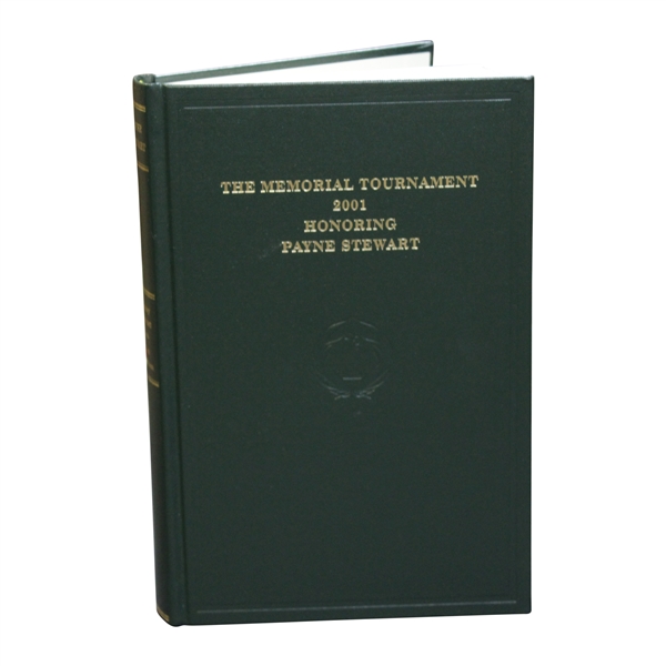 2001 The Memorial Tournament Ltd Ed Book Honoring & Dedicated to Payne Stewart #211/225