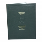 2003 The Memorial Tournament Ltd Ed Book Honoring & Dedicated to Bill Campbell & Julius Boros #105/250