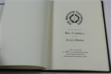 2003 The Memorial Tournament Ltd Ed Book Honoring & Dedicated to Bill Campbell & Julius Boros #105/250