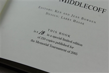 2005 The Memorial Tournament Ltd Ed Book Honoring & Dedicated to Betsy Rawls & Cary Middlecoff #18/250