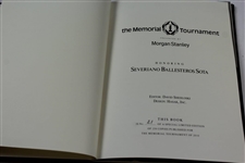 2010 The Memorial Tournament Ltd Ed Book Honoring & Dedicated to Severiano Ballesteros Sota #21/250