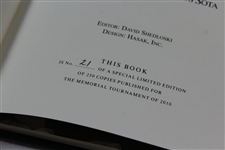 2010 The Memorial Tournament Ltd Ed Book Honoring & Dedicated to Severiano Ballesteros Sota #21/250