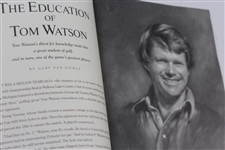 2012 The Memorial Tournament Ltd Ed Book Honoring & Dedicated to Tom Watson #20/250