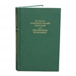 2012 The Memorial Tournament Ltd Ed Book Honoring & Dedicated to Tom Watson #20/250