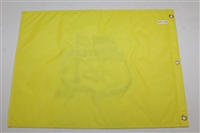 Jordan Spieth Signed 2015 Masters Embroidered Flag JSA ALOA