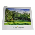 Arnold Palmer, Jack Nicklaus, & Gary Player Big Three Signed 2014 Masters Tournament Poster JSA ALOA