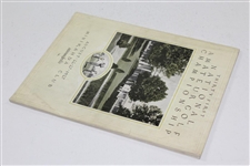 1927 US Amateur Championship at Minikahda Club Program - Bobby Jones Winner