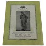 1927 US Amateur Championship at Minikahda Club Program - Bobby Jones Winner