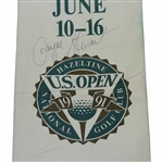 Payne Stewart Signed 1991 US Open at Hazeltine Ltd Ed Course Flown Banner JSA ALOA