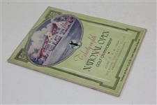 1934 US Open at Merion Cricket Club Program With Seldom Seen Pairing Sheet