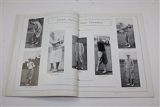 1934 US Open at Merion Cricket Club Program With Seldom Seen Pairing Sheet