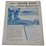 1934 US Open at Merion Cricket Club Program With Seldom Seen Pairing Sheet