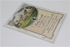 1930 US Amateur at Merion Cricket Club Program - Bobby Jones Completes Grand Slam!