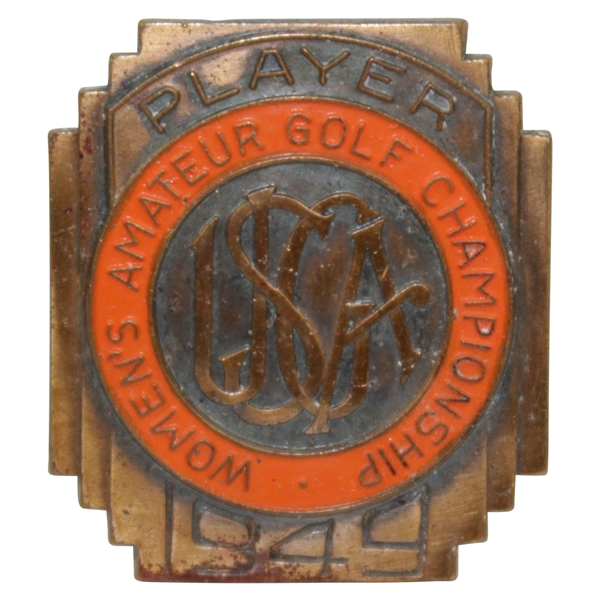1949 Womens Amateur at Merion Contestants Badge