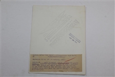 1934 US Open at Merion wire Photo of Eugene Homans & Johnny Farrell
