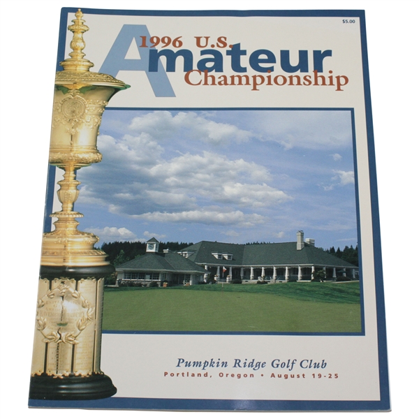 1996 US Amateur at Pumpkin Ridge Program - Tigers 3rd Straight Am Win
