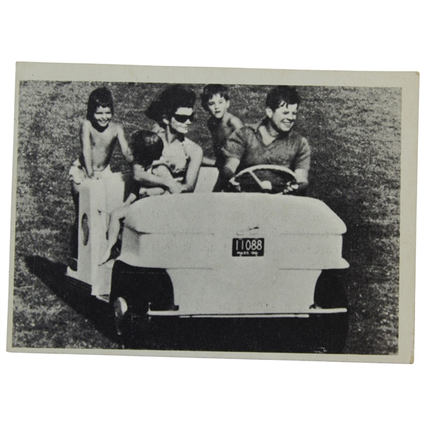 John F. Kennedy Topps Card #54 Of 77 Golf @ Hyannis Port,MA