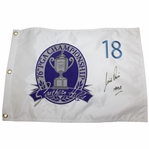 Nick Price Signed Embroidered PGA Championship at Southern Hills Flag with 1994 JSA ALOA
