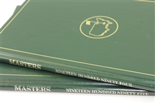 1994 & 1995 Masters Tournament Annuals