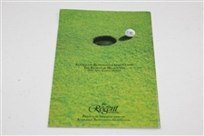 Greg Norman Signed 1988 Australian Bicentennial Golf Classic Program JSA ALOA