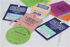 Seventeen (17) Assorted Tickets Of Admittance To The Open Championship
