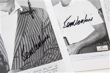 Two Signed Ken Venturi Wire Photos From 1958 & 1959 Chicago Open Win JSA ALOA