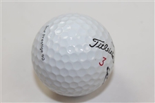 Retief Goosen Signed 2000 US Open at Southern Hills Logo Golf Ball JSA ALOA