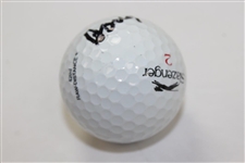 Doug Ford Signed Masters Logo Golf Ball JSA ALOA