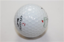 Doug Ford Signed Masters Logo Golf Ball JSA ALOA