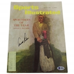 Arnold Palmer Signed 1961 Sports Illustrated Sportsman of the Year Magazine Beckett #A28932