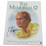 Jack Nicklaus Signed 2000 The Memorial Tournament Program JSA #KK05962