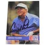 Arnold Palmer Signed Senior Pro Set Card JSA #LL94697