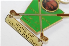 Arnold Palmer Latrobe 'Arnie's Army' Lions Club 'Home of Arnold Palmer' Pocket Crest