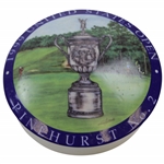 1999 US Open Pinehurst No. 2 Porcelain Dish with Lid By Merry Scotlands Designs - Made in USA